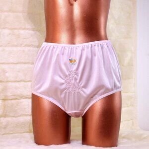 So-En Double Nylon Full Panties 8 XL NWT